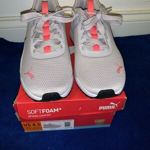 NWOT PURPLE PUMA PC SOFT FOAM SNEAKERS- IN BOX